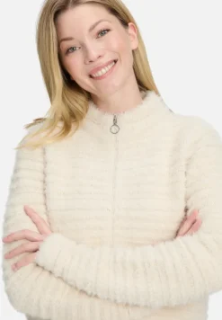 Betty Barclay Strick*Grobstrickjacke mit Struktur beige