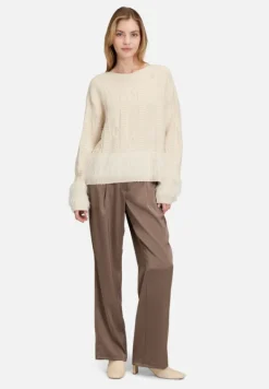 Betty Barclay Strick*Grobstrick-Pullover mit Effektgarn beige
