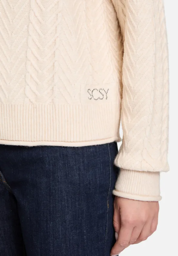 Betty Barclay Strick*Grobstrick-Pullover mit Struktur Light Beige Melange