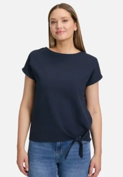 Betty Barclay Shirts*Halbarm-Shirt mit Schleifenknoten dunkelblau