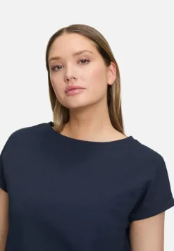 Betty Barclay Shirts*Halbarm-Shirt mit Schleifenknoten dunkelblau