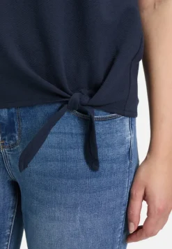 Betty Barclay Shirts*Halbarm-Shirt mit Schleifenknoten dunkelblau