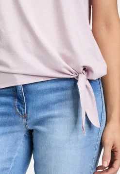 Betty Barclay Shirts*Halbarm-Shirt mit Schleifenknoten Pink Nectar