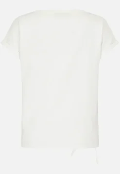 Betty Barclay Shirts*Halbarm-Shirt mit Schleifenknoten Rohweiß