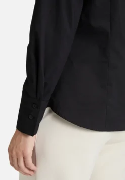 Betty Barclay Blusen*Hemdbluse mit Kragen Schwarz