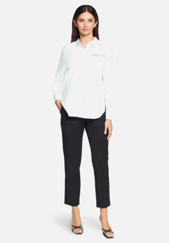 Betty Barclay Festliche Mode|Blusen*Hemdbluse mit Kragen Weiß