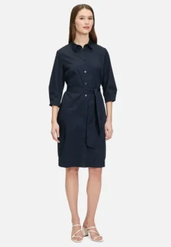 Betty Barclay Business Kleidung|Kleider*Hemdblusenkleid mit Knopfleiste dunkelblau