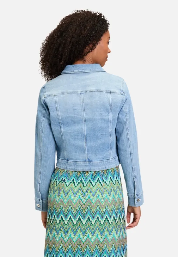 Betty Barclay Jacken*Jeansjacke langarm Light Blue Denim