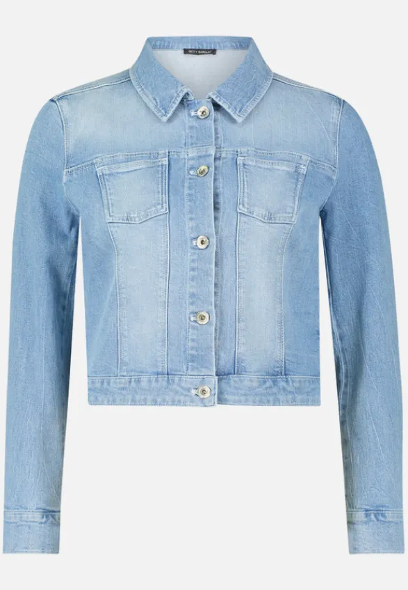 Betty Barclay Jacken*Jeansjacke langarm Light Blue Denim
