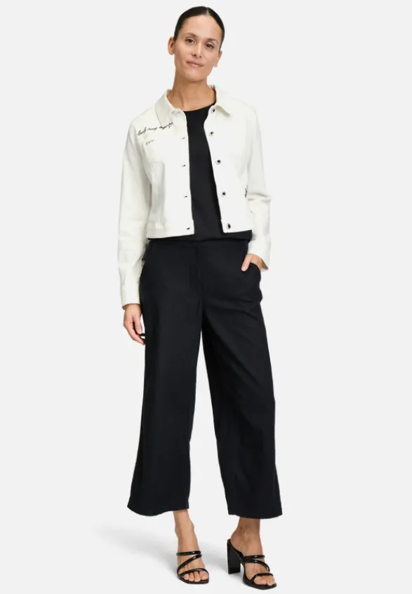 Betty Barclay Jacken*Jeansjacke langarm Rohweiß