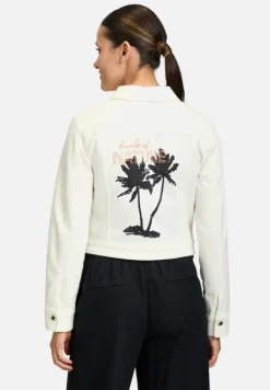 Betty Barclay Jacken*Jeansjacke langarm Rohweiß