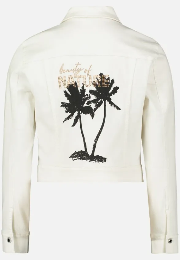 Betty Barclay Jacken*Jeansjacke langarm Rohweiß