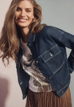 Betty Barclay Jacken*Jeansjacke langarm Dark Blue Denim
