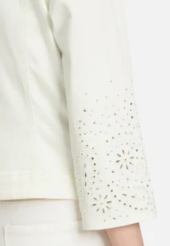 Betty Barclay Jacken*Jeansjacke mit 3/4 Arm Rohweiß