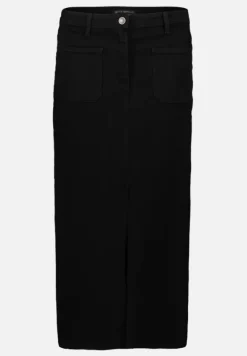 Betty Barclay Röcke*Jeansrock mit aufgesetzten Taschen Black Denim