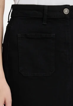 Betty Barclay Röcke*Jeansrock mit aufgesetzten Taschen Black Denim