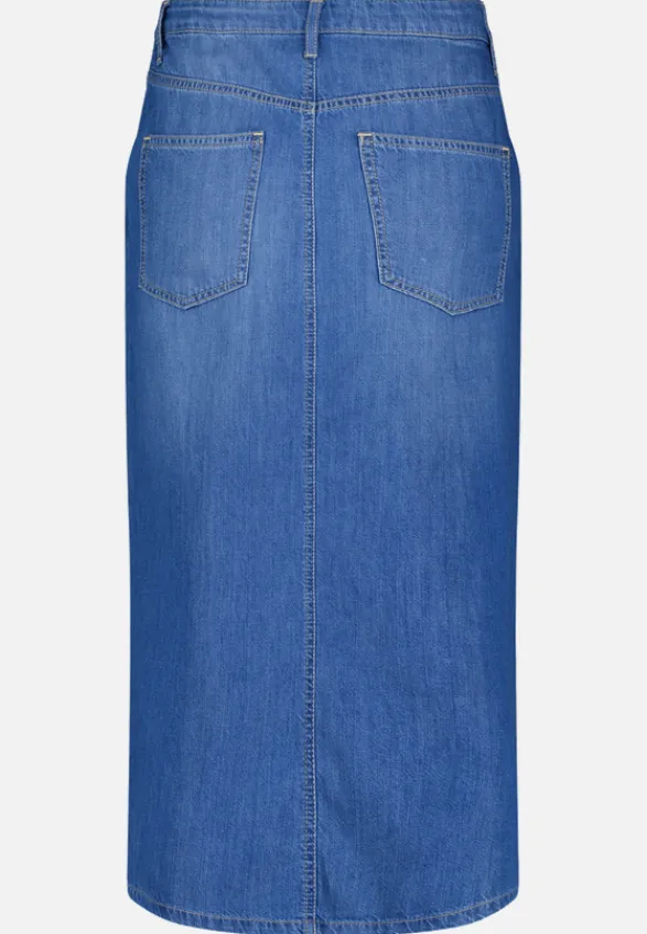 Betty Barclay Röcke*Jeansrock mit Waschung Blau