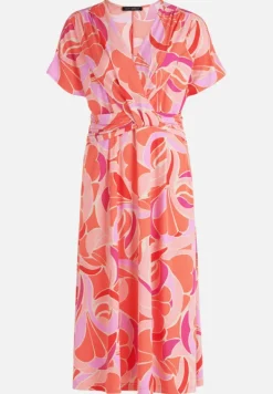 Betty Barclay Festliche Mode|Kleider*Jerseykleid mit überschnittenen Ärmeln Red/Rosè