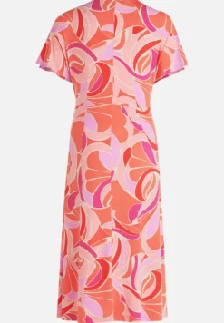Betty Barclay Festliche Mode|Kleider*Jerseykleid mit überschnittenen Ärmeln Red/Rosè