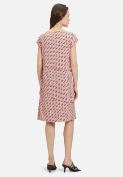 Betty Barclay Festliche Mode|Kleider*Jerseykleid mit Stufen Rose/Cream