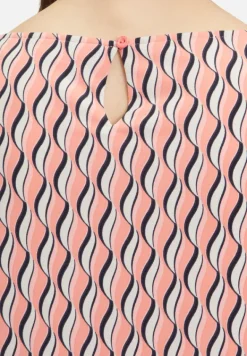 Betty Barclay Festliche Mode|Kleider*Jerseykleid mit Stufen Rose/Cream