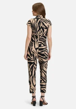 Betty Barclay Jumpsuits*Jumpsuit mit Eingrifftaschen Schwarz/Beige