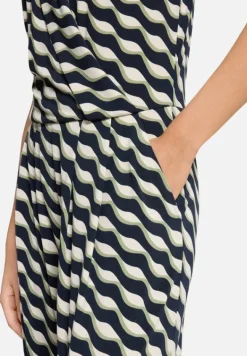 Betty Barclay Jumpsuits*Jumpsuit mit Eingrifftaschen Dark Blue/Green