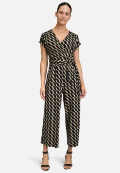 Betty Barclay Festliche Mode|Jumpsuits*Jumpsuit mit Eingrifftaschen Black/Khaki