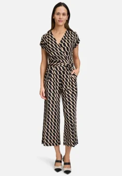 Betty Barclay Festliche Mode|Jumpsuits*Jumpsuit mit Eingrifftaschen Schwarz/Beige