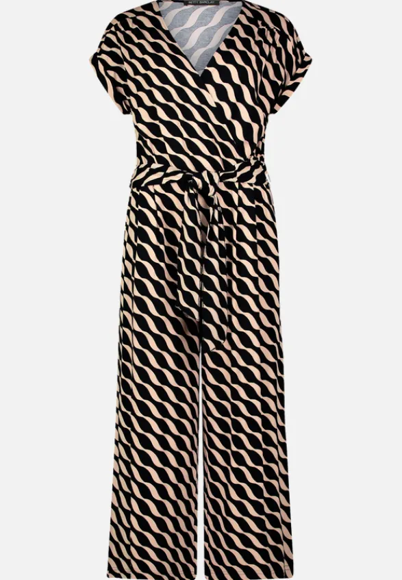 Betty Barclay Festliche Mode|Jumpsuits*Jumpsuit mit Eingrifftaschen Schwarz/Beige