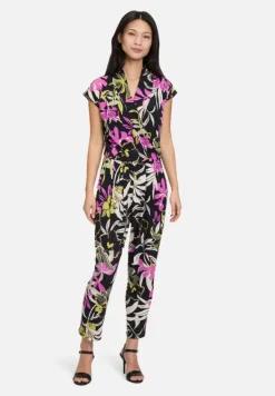 Betty Barclay Jumpsuits*Jumpsuit mit Eingrifftaschen Black/Khaki
