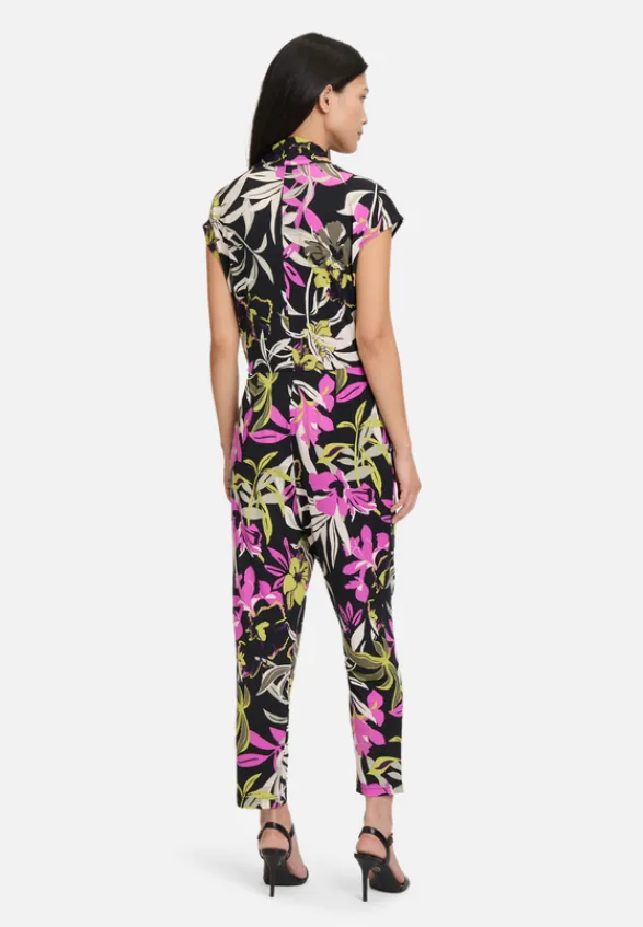 Betty Barclay Jumpsuits*Jumpsuit mit Eingrifftaschen Black/Khaki