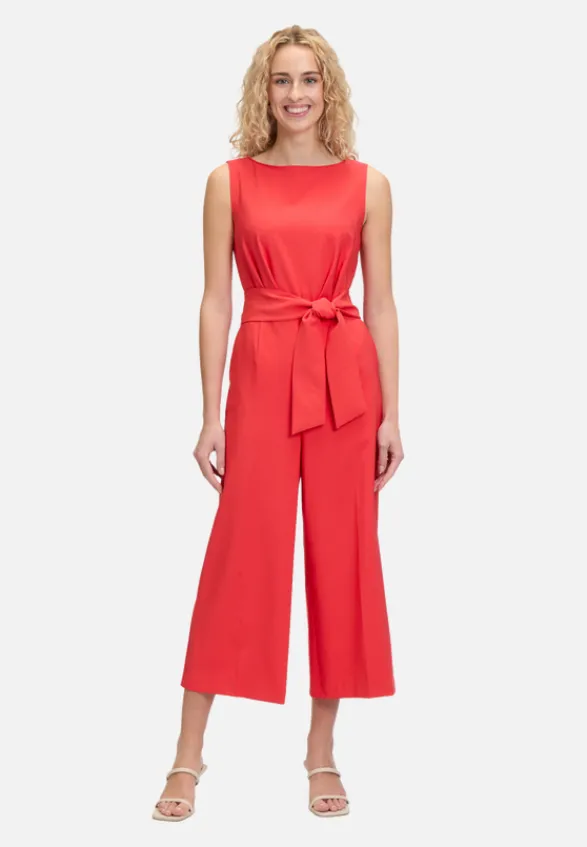 Betty Barclay Business Kleidung|Festliche Mode*Jumpsuit mit Eingrifftaschen Poppy Red