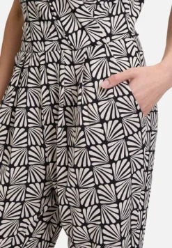 Betty Barclay Jumpsuits*Jumpsuit mit Eingrifftaschen Schwarz/Beige