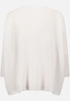 Betty Barclay Strick|Kaschmir*Kaschmir-Pullover mit überschnittenen Ärmeln beige