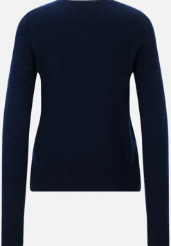 Betty Barclay Strick|Kaschmir*Kaschmir-Pullover mit Rundhalsausschnitt dunkelblau
