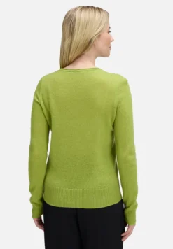Betty Barclay Strick*Kaschmir-Pullover mit Rundhalsausschnitt Fresh Moss