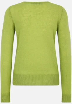 Betty Barclay Strick*Kaschmir-Pullover mit Rundhalsausschnitt Fresh Moss