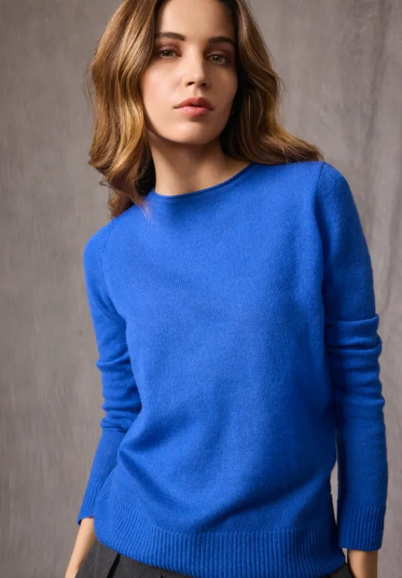 Betty Barclay Strick|Kaschmir*Kaschmir-Pullover mit Rundhalsausschnitt Adria