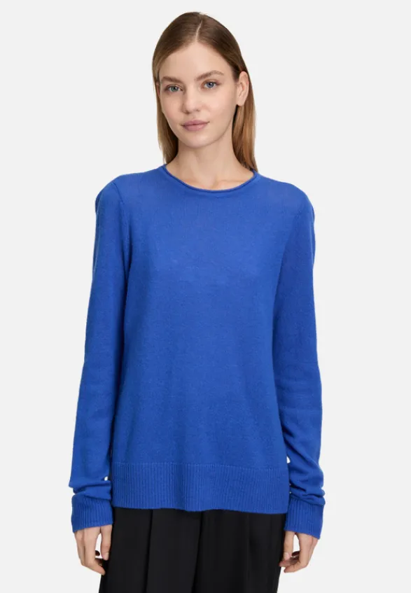Betty Barclay Strick|Kaschmir*Kaschmir-Pullover mit Rundhalsausschnitt Adria