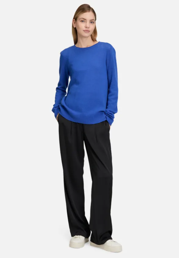 Betty Barclay Strick|Kaschmir*Kaschmir-Pullover mit Rundhalsausschnitt Adria