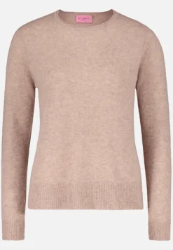 Betty Barclay Strick|Kaschmir*Kaschmir-Pullover mit Rundhalsausschnitt FunghiMelange