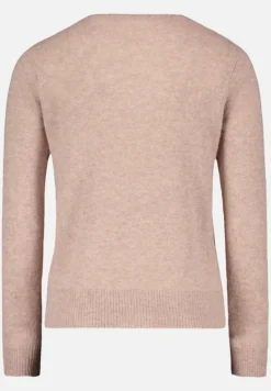 Betty Barclay Strick|Kaschmir*Kaschmir-Pullover mit Rundhalsausschnitt FunghiMelange
