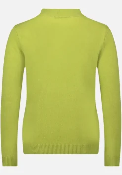 Betty Barclay Strick|Kaschmir*Kaschmir-Pullover mit Stehkragen Fresh Moss
