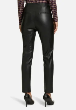 Betty Barclay Festliche Mode|Hosen*Kunstleder-Leggings Slim Fit Schwarz