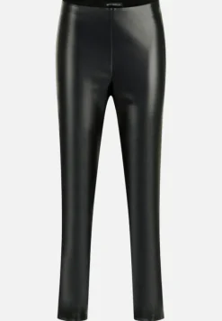 Betty Barclay Festliche Mode|Hosen*Kunstleder-Leggings Slim Fit Schwarz
