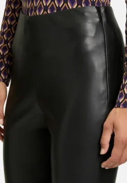 Betty Barclay Festliche Mode|Hosen*Kunstleder-Leggings Slim Fit Schwarz