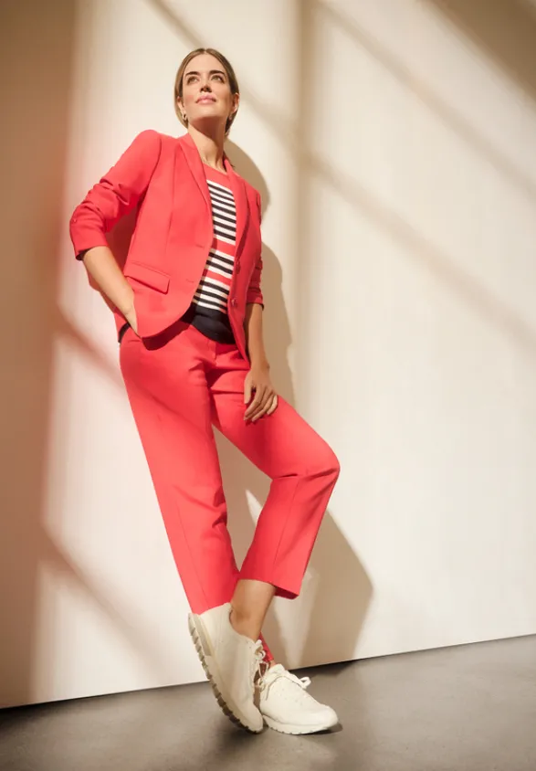 Betty Barclay Blazer|Business Kleidung*Kurzblazer langarm Poppy Red