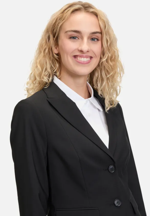 Betty Barclay Business Kleidung|Basics*Kurzblazer langarm Schwarz