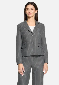 Betty Barclay Business Kleidung|Blazer*Kurzblazer langarm Mausgrau